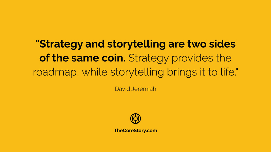 How to tell your strategy story - The Core Story